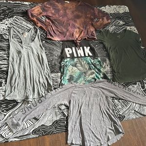 5 piece brand name women’s clothing lot size XS